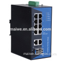 MIGE2210G DIN-Rail Industrial 8-port 10/100/1000 PoE+2x1000-X SFP PoE Ethernet switch